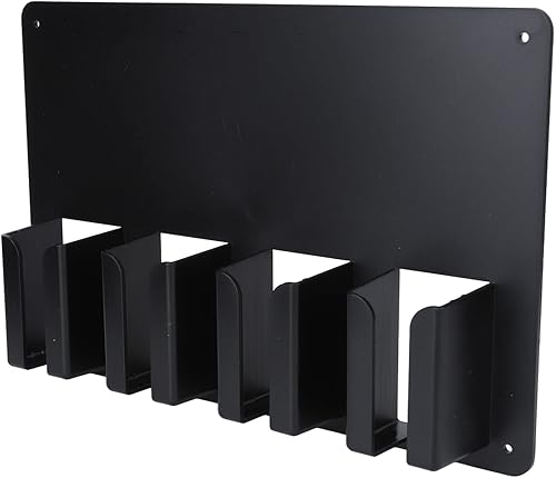 Soporte para cortapelos, 2 piezas de soporte para cortapelos de peluquería, organizador de cortapelos montado en la pared, estante de almacenamiento