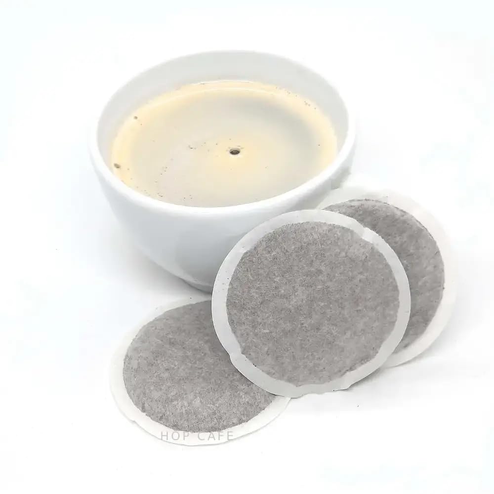HOP CAFE 4 x 18 Dosettes Souples, Arôme Chocolat Noir