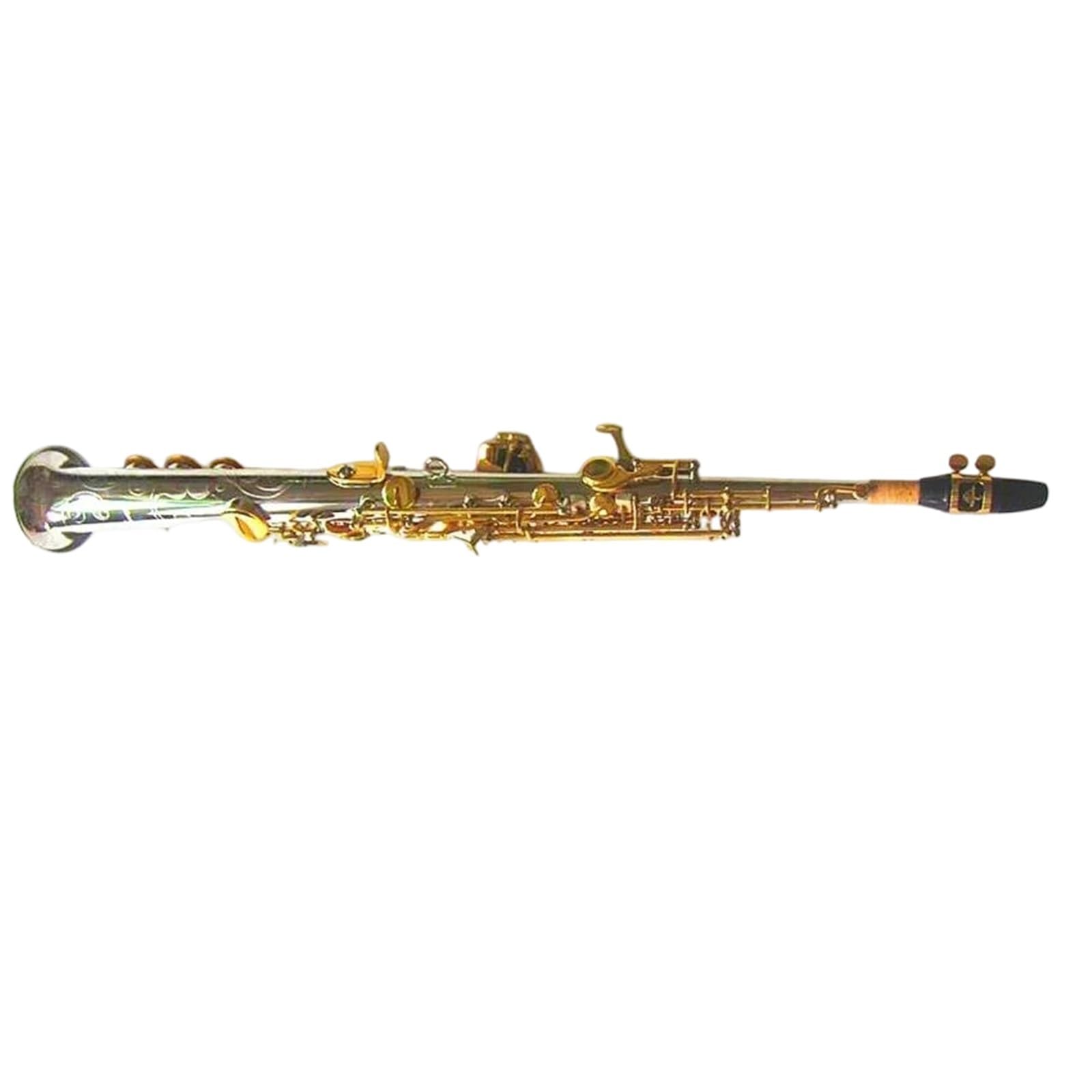 Saksofony Saksofon Sopranowy Rura Prosta Instrument W Tonacji B Materiał Niklowo Srebrny Twardy Futerał