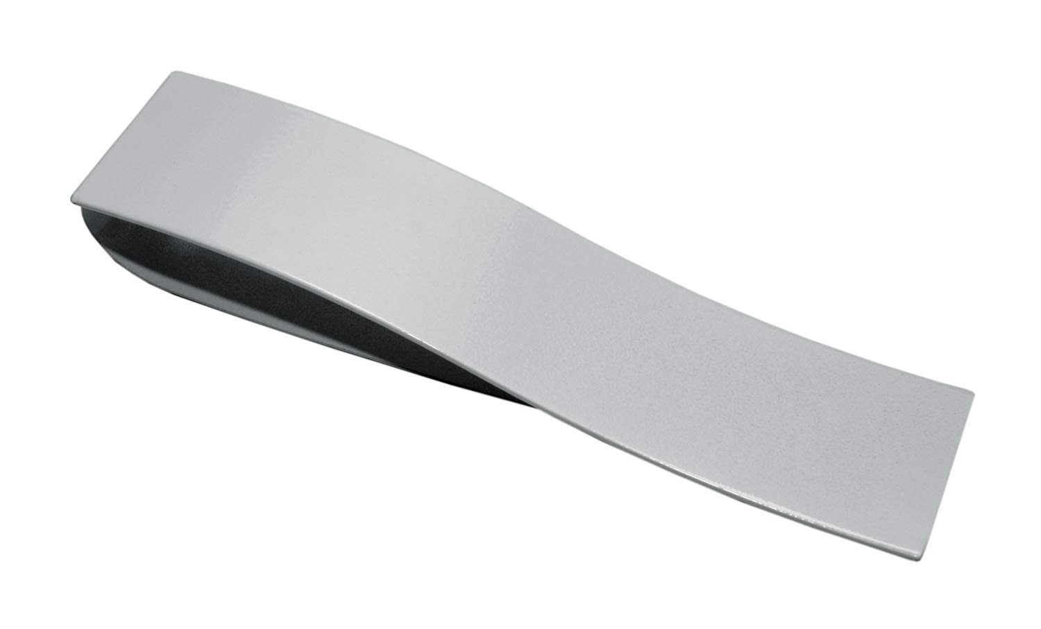 GARDINIA Raffspange Indira mit Magnetverschluss, Metall, Edelstahl-optik, 13 x 3 cm