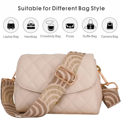 Image of Replacement Purse Strap Shoulder Strap Adjustable Crossbody Strap for Women Crossbody Wide Shoulder Bag