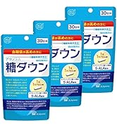 Amazon | アラプラス 糖ダウン 30粒 3袋セット 血糖値対策 サプリ 食事