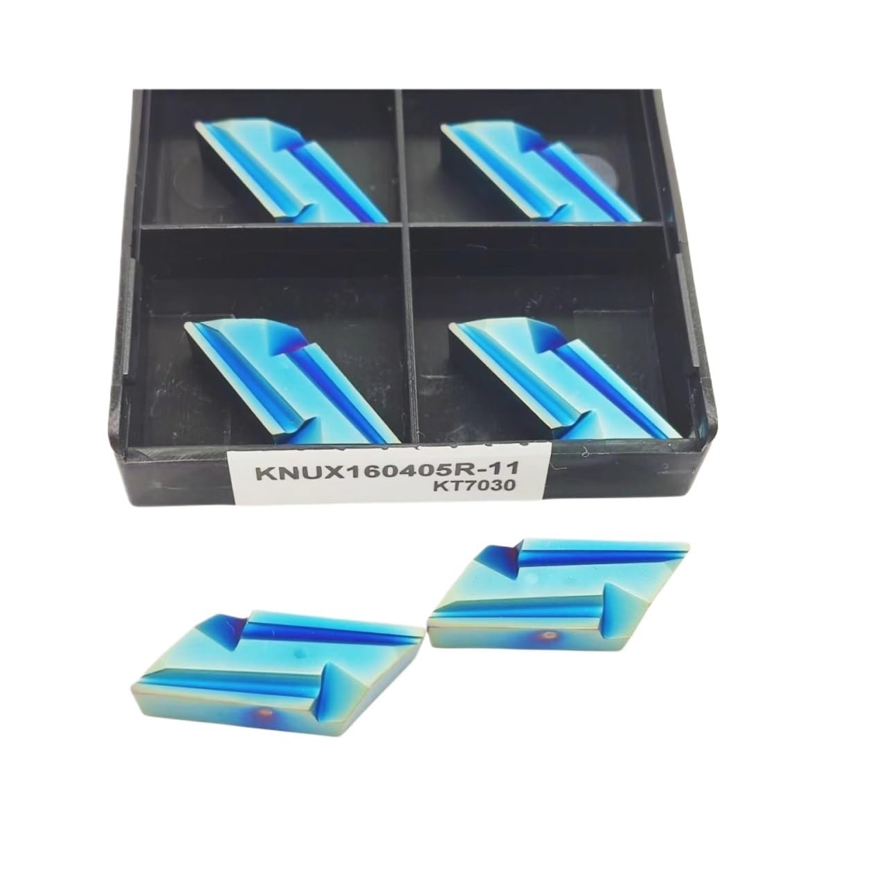 10 sztuk KNUX160405R-11 KT7030 Płytki z węglików spiekanych Narzędzie tokarskie Wkładki do frezowania Metalowe narzędzie tokarskie Narzędzia skrawające Płytki tokarskie z węglika wymiennego