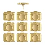 Camera Push Pins - Gold Metal...