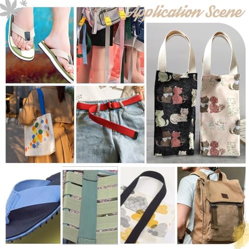 Sangle en coton 25mm résistante pour réparer les anses de sac cassées