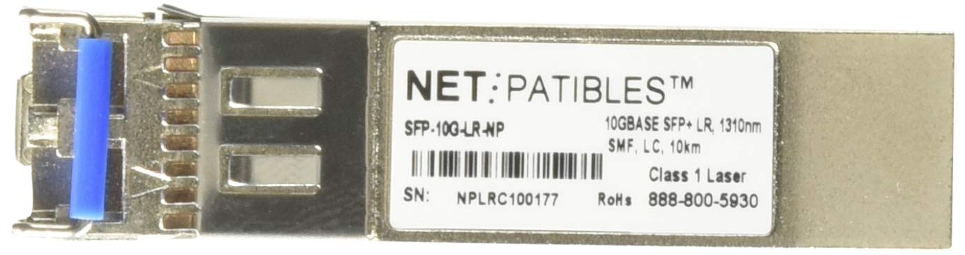 Photo 1 of NetPatibles SFP-10G-LR-NP SFP+ Transceiver Module - 10 Gige - Up to 6.2 Miles, Silver