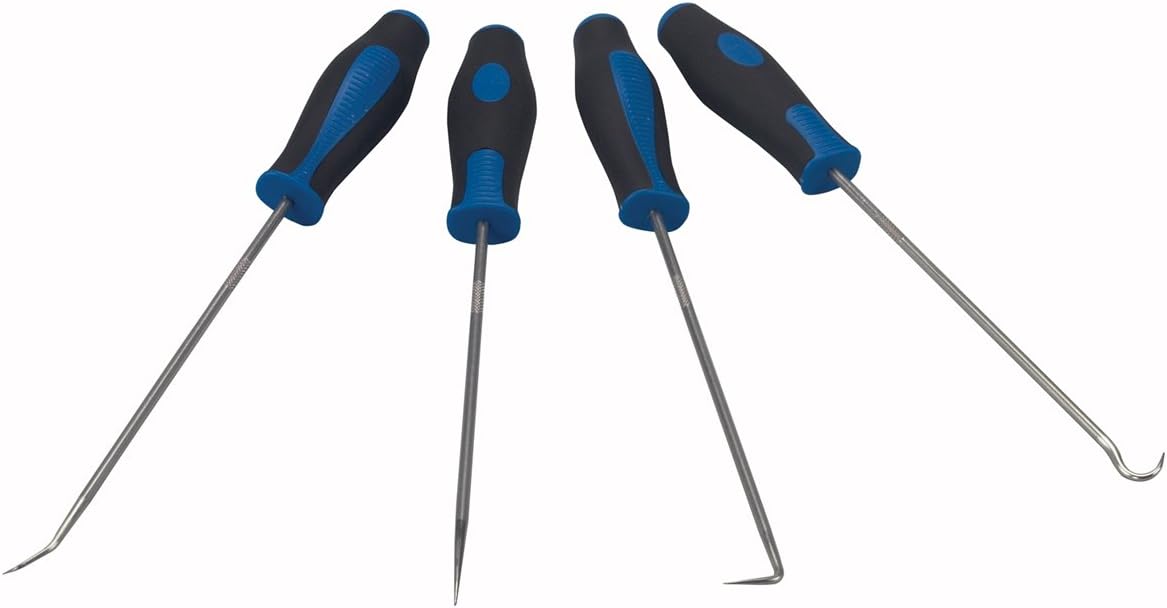 OTC 8263 9.25" Long Pick and Hook Set - 4 Piece