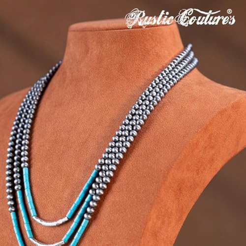 Image of Montana West Rustic Couture's Western Jewelry Set for Women Cowgirl Vintage Western Necklace Earring