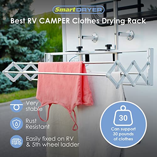 Smart Dryer Original Retractable RV Ladder Clothes Rack #TOP15