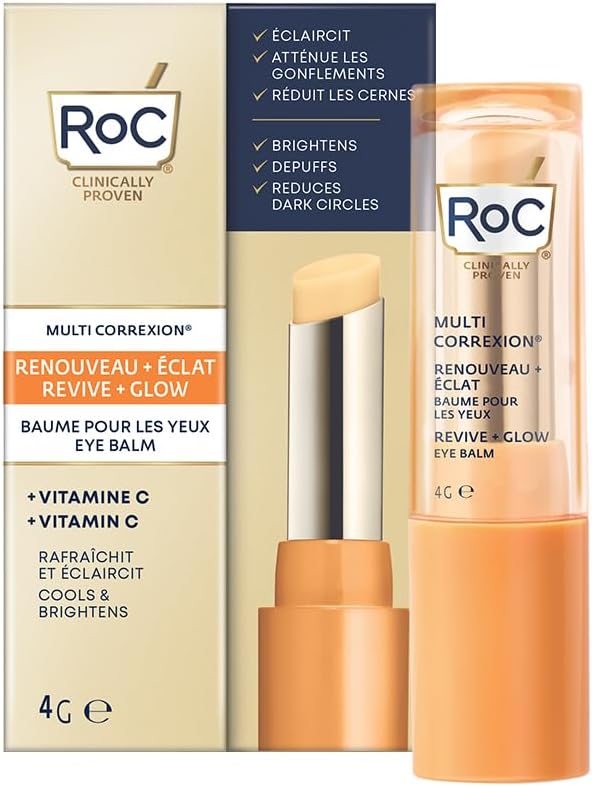Multi Correxion Revive + Glow Eye Balm | With Vitamin C, For Dark Circles & Puffy Eyes | 4 g