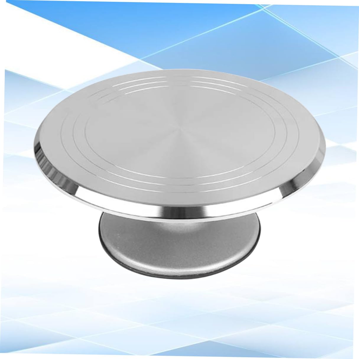 e Rotazione a 360 Gradi Design Antiscivolo in Lega di Alluminio 30 Cm per Torta per Decorazione Dolci e Pasticceria