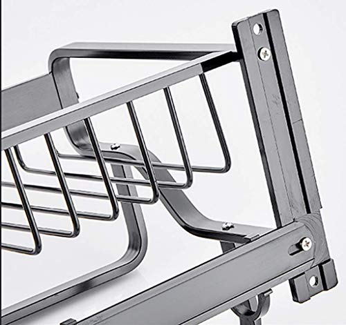 Porte-serviette double couche suspendue mini mur étanche LWX - 5