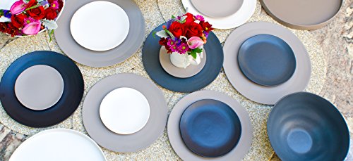 Platos de Porcelana Negro Pack 6 miniatura 3