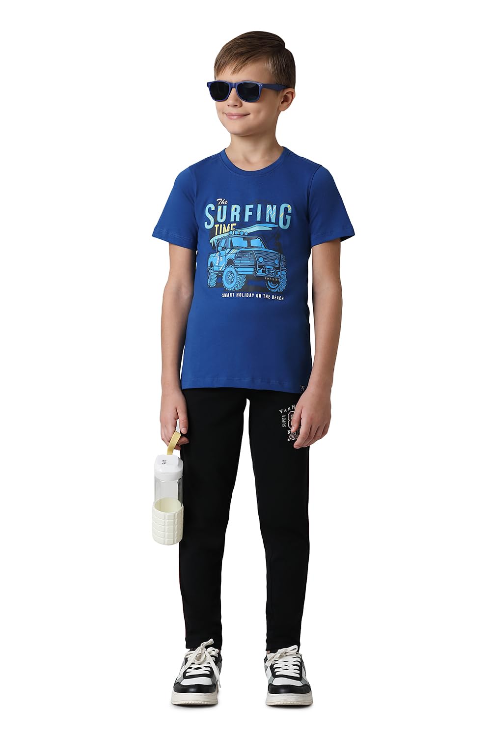 Van Heusen Boy's Regular Fit Mid Rise Track Pant-picture-41