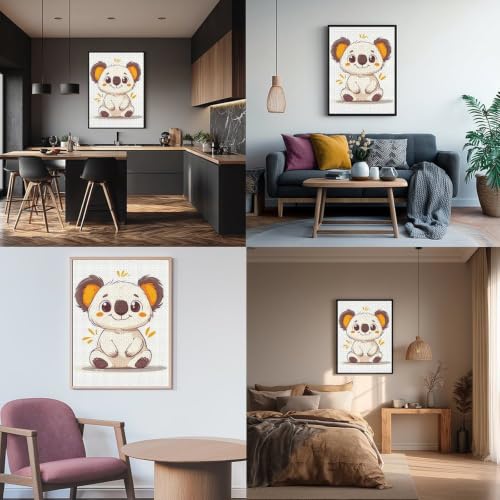 Rompecabezas de 1000 piezas con ilustración de koala, el regalo de entretenimiento perfecto 4