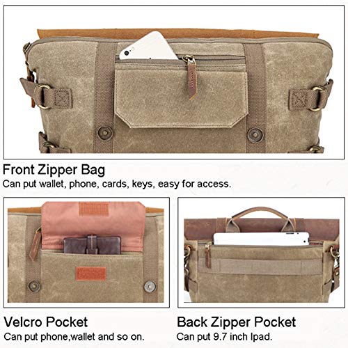 JTYX Borsa Fotografica Vintage Retro in Pelle