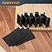 POWERTEC 71441 Flexible Contour Sanding Grips Set w/ 3 Flexible Foam Pads and 6 Profile Grips for Sanding Convex and Concave Profiles