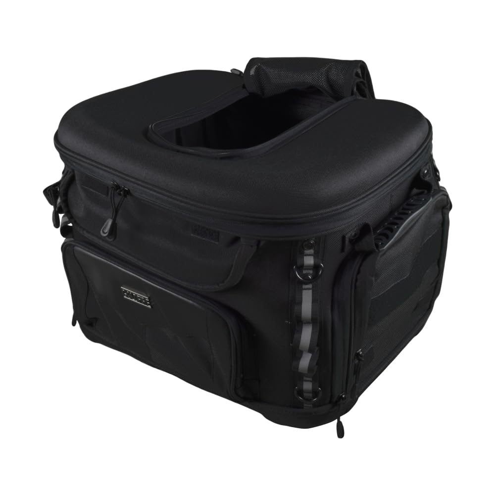 Motorcycle Grand Pet Palace - Transportín versátil para mascotas con clasificación UV para gatos y perros, 21.3 pulgadas de ancho x 15.2 pulgadas de alto x 13 pulgadas de profundidad, color