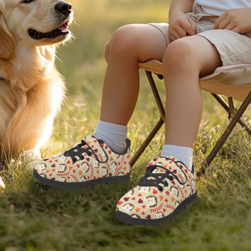 Kids Boys Girls Mesh Sneakers Anti Slip Animal Print Running Walking Shoes for Outdoor2
