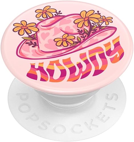 Vista 115 de PopSockets Agarre para teléfono con soporte expandible, agarre adhesivo - plateado 45 Rom