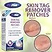 proVent Skin Tag Remover Patches, 30Count, New & improved formulation, Homeopathic medicated Patch, Dries Tags & Falls Away. covers & Conceals Skin Tags 100% Natural Ingredients