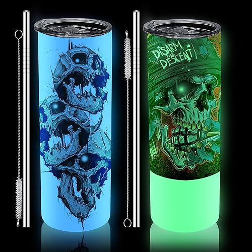 Gobelet lumineux phosphorescent pour sublimation idéal en soirée camping