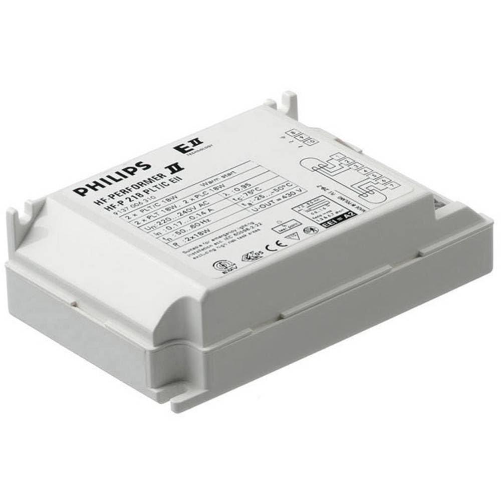 Philips Electronic Ballast T5C=1x22/40w DE=26w 2D=38w TE=1x26/32/42w L=1x18/24w