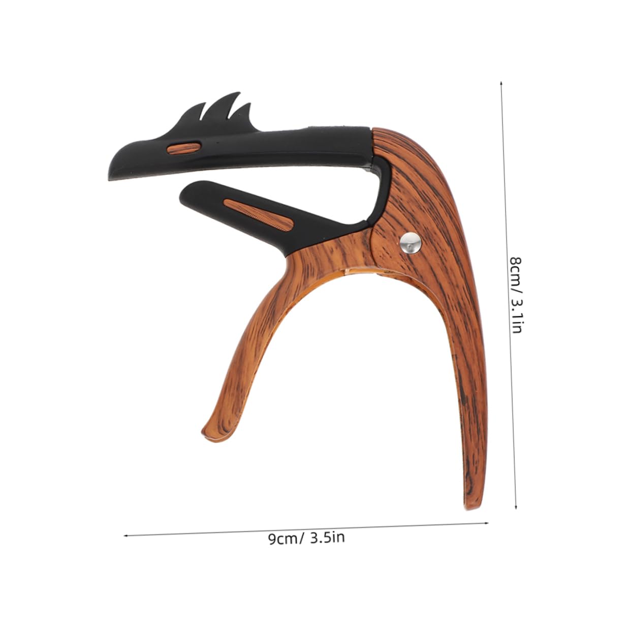 Toyvian 5stücke Gitarre Kapodaster Aus Zinklegierung Tragbarer Modifizierter Clip Für Akustik Und Folk-gitarren Für Anfänger Und Profis Schützt Die Saiten Und Liefert Präzisen