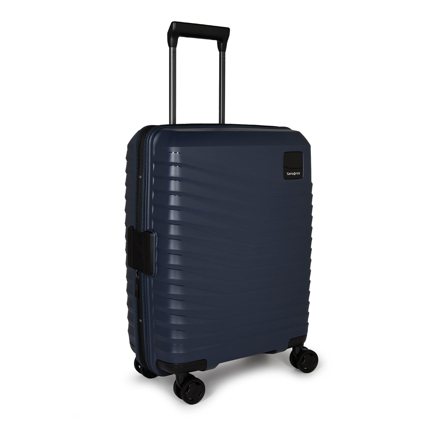Samsonite Intuo - Spinner S Valise cabine extensible 55 cm bleu nuit