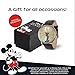 Disney Men's Goofy Watch – Stylish & Fun Goofy Watches for Men – Gift Fans & Collectors – Classic Watch with Leather Strap, White Dial & Metal Case