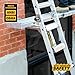 Metaltech Jobsite Series 3-Rung Ladder Jack 2-Pack E-LJ30P, Aluminum Jack for Scaffolding Extensions and Work Platforms, Scaffold, Masonry, Painting, and Roofing Tool for Job Site and Home Improvement