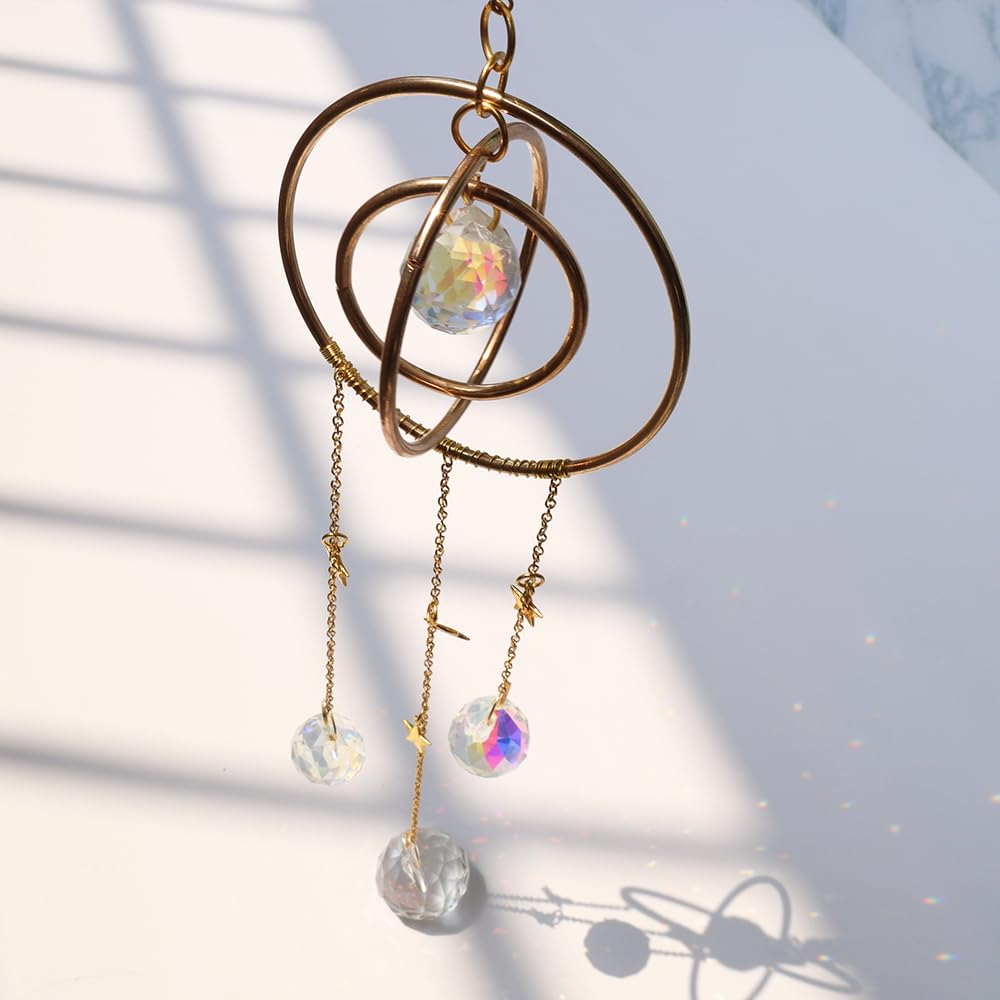 Amazon.co.jp: クリスタルサンキャッチャー サンキャッチャー 窓用