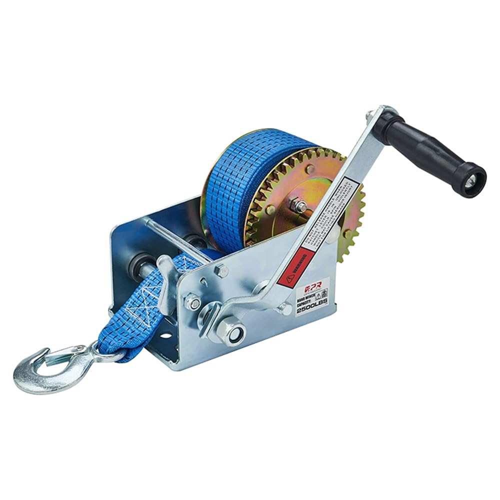 Verricello Manuale,Verricello per Rimorchio,in Acciaio Zincato