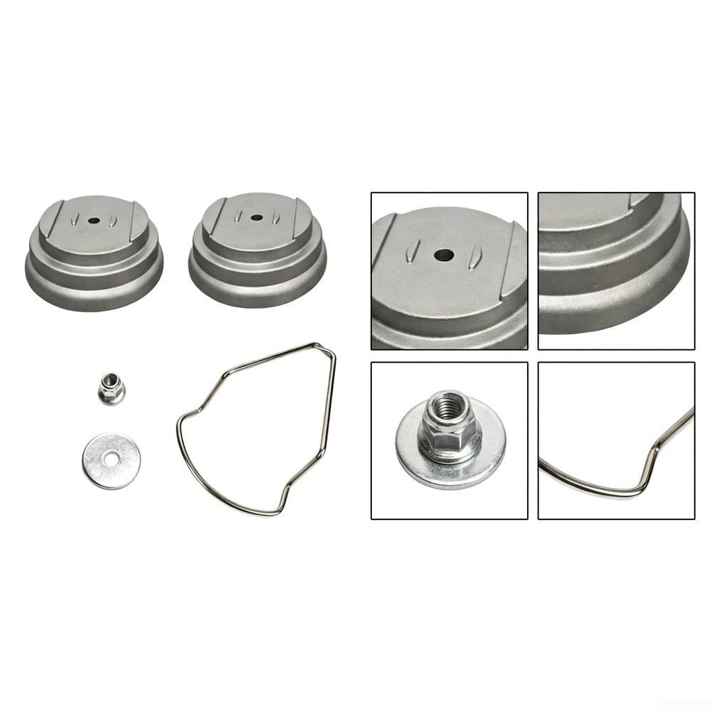 Kit de Base Cortacésped 6.3cm Aluminio Plástico(5-piece set)