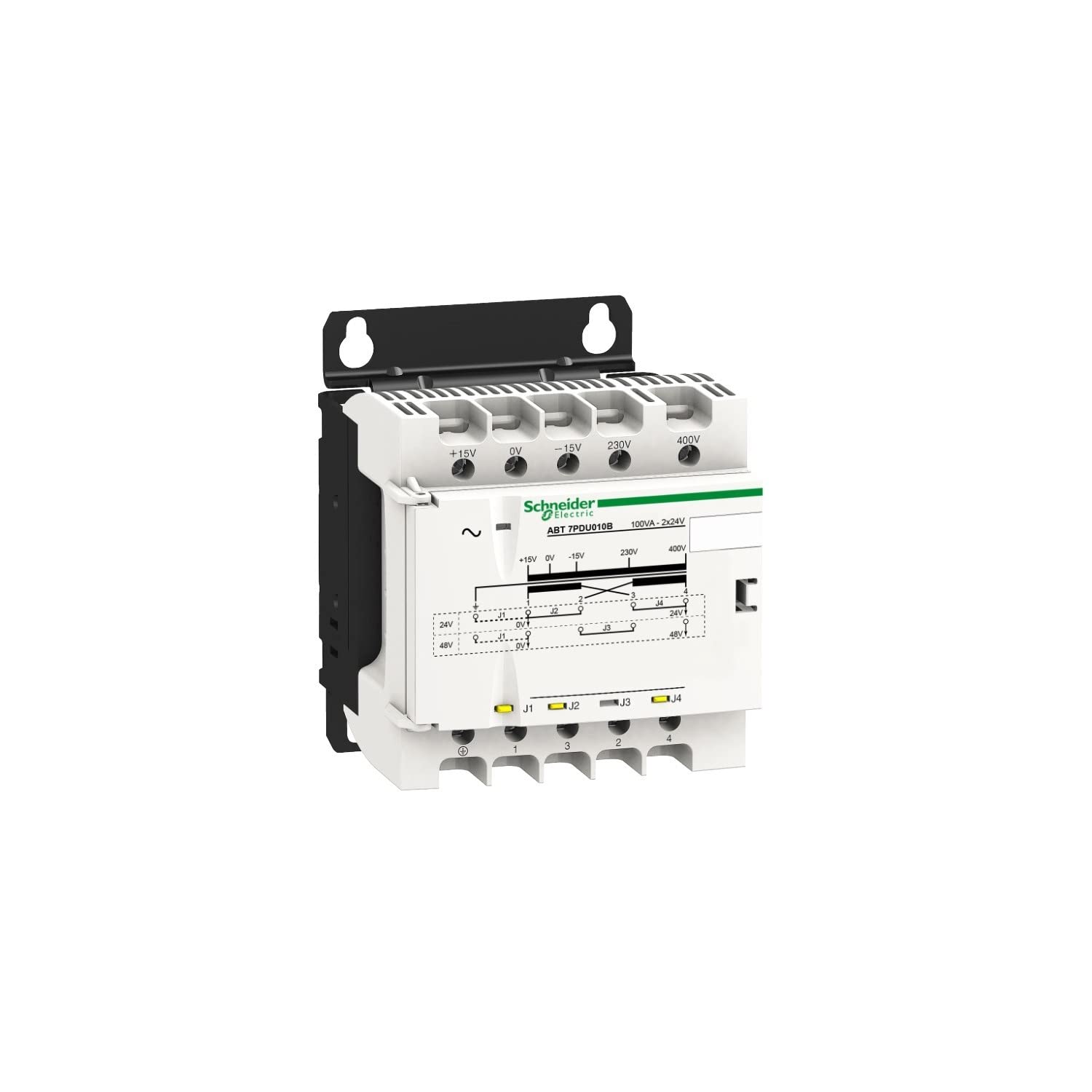 Schneider Electric – Transformer 100 VA 2 X 24VAC abt7pdu010b