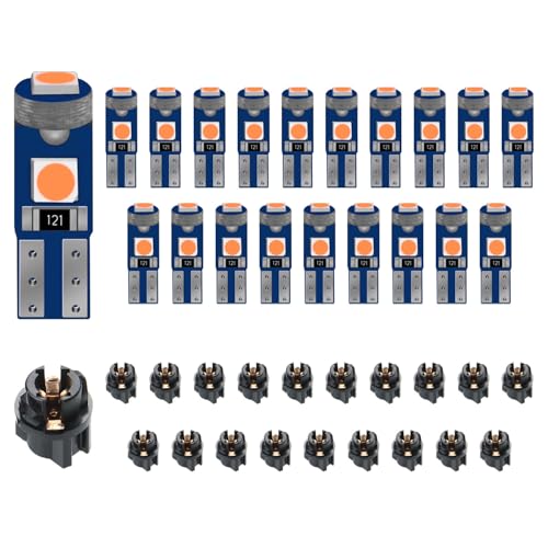 74 T5 Bombillas LED para tablero, 20 piezas miniatura 1