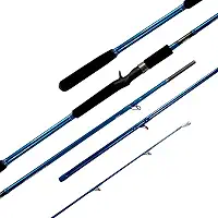 Vara de Pesca Arcadium, Carbono IM6, 2,40m, Carretilha, 30-60 lbs, 2 Partes
