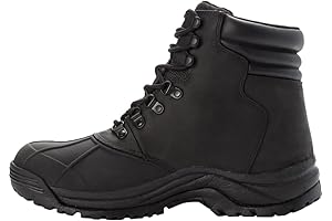 Mens Blizzard Mid Lace Snow Boots: The Ultimate Winter Footwear Solution for Wide Feet