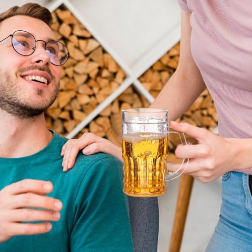 Fake Beer Mug, Funny FakeBeer Glass – 450ml Fake Drink Mugs, Novelty Beer Cup | Realistic Prank Toy Cup for Bars Beverages, Pub, Parties, Family Gathering and Office Décor - Image 4