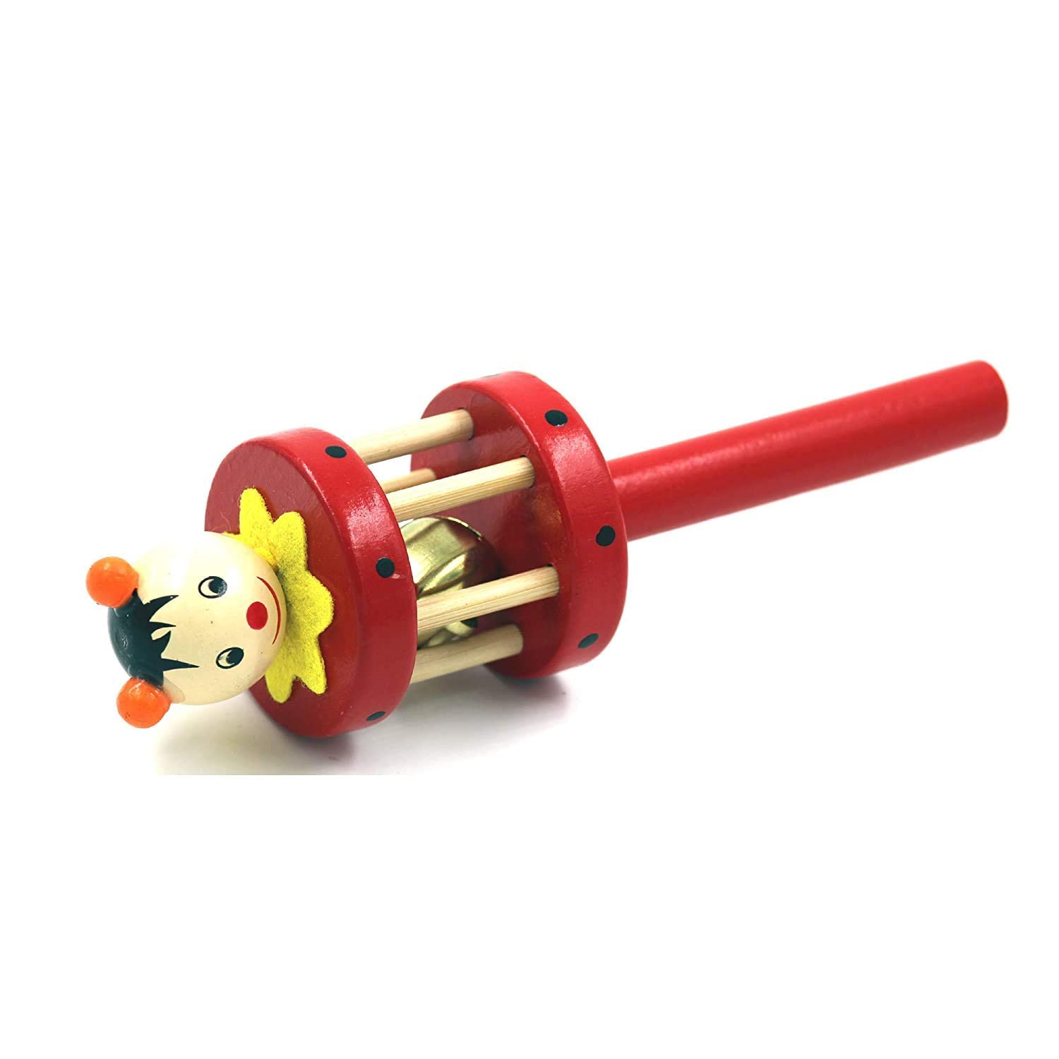 WEBBEE CRAFT Wooden Rattle (Jhunjhuna) for Baby Toys Multicolor (Pack of 1) (B0CJS367H6) Amazon Price History, Amazon Price Tracker