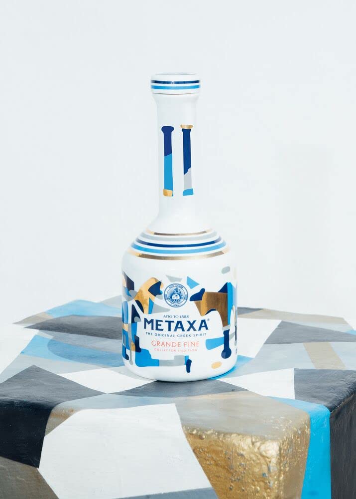 Metaxa Grande Fine Collector's Edition Brandy 40% vol. 0,7l Porzellanflasche