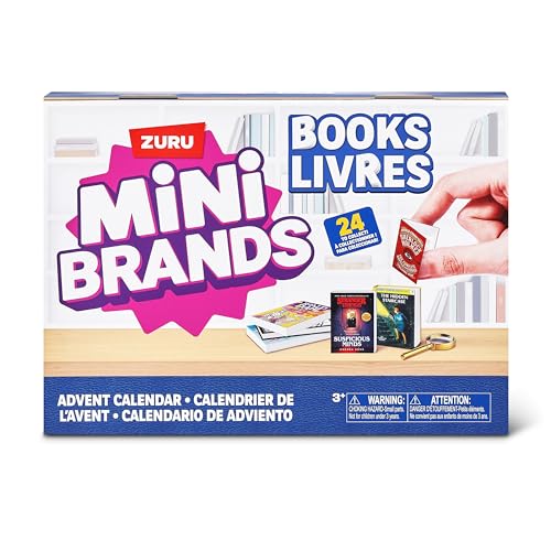 Mini Brands Books Advent Calendar by ZURU, Collectible...