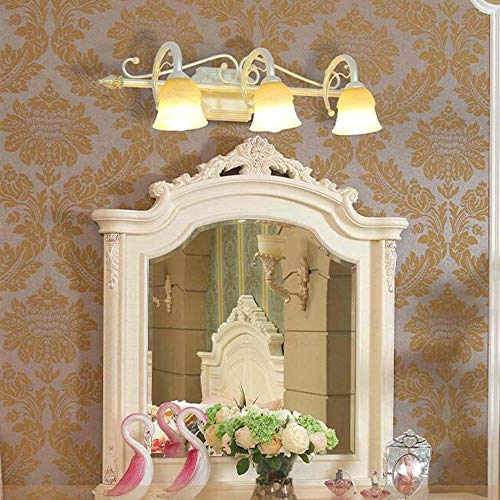 Miroirs éclairages avant salle de bain rétro pour un maquillage parfait