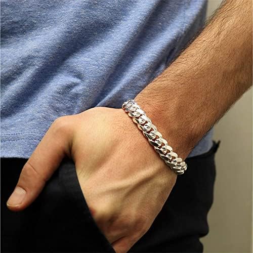 Miami Cuban Link Chain Bracelet, 6.5MM 