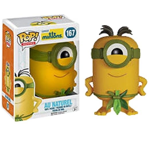 Funko Pop Movies: Minions Figure, Au Naturel