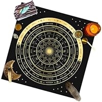 Genérico Tela de Cartas de Tarot, Mantel de Tarot - Tapete para