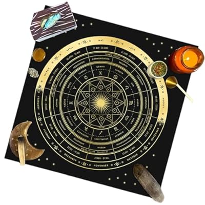 Genérico Tela de Cartas de Tarot, Mantel de Tarot - Tapete para Juegos de Mesa Cuadrado,Alfombra de Juego de Mesa de Terciopelo, Tela Delicada de Tarot de Bruja para difundir adivinación | Ya disponible en tu tienda friki favorita! En mundofriki.es! Genérico Tela de Cartas de Tarot, Mantel de Tarot - Tapete para Juegos de Mesa Cuadrado,Alfombra de Juego de Mesa de Terciopelo, Tela Delicada de Tarot de Bruja para difundir adivinación | Ya disponible en tu tienda friki favorita! En mundofriki.es!