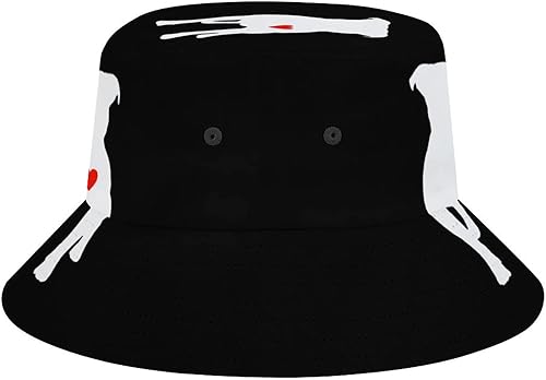 Miniatura 3 de Pitbull - Sombrero de pescador unisex con forma de corazón para pesca, playa, viajes