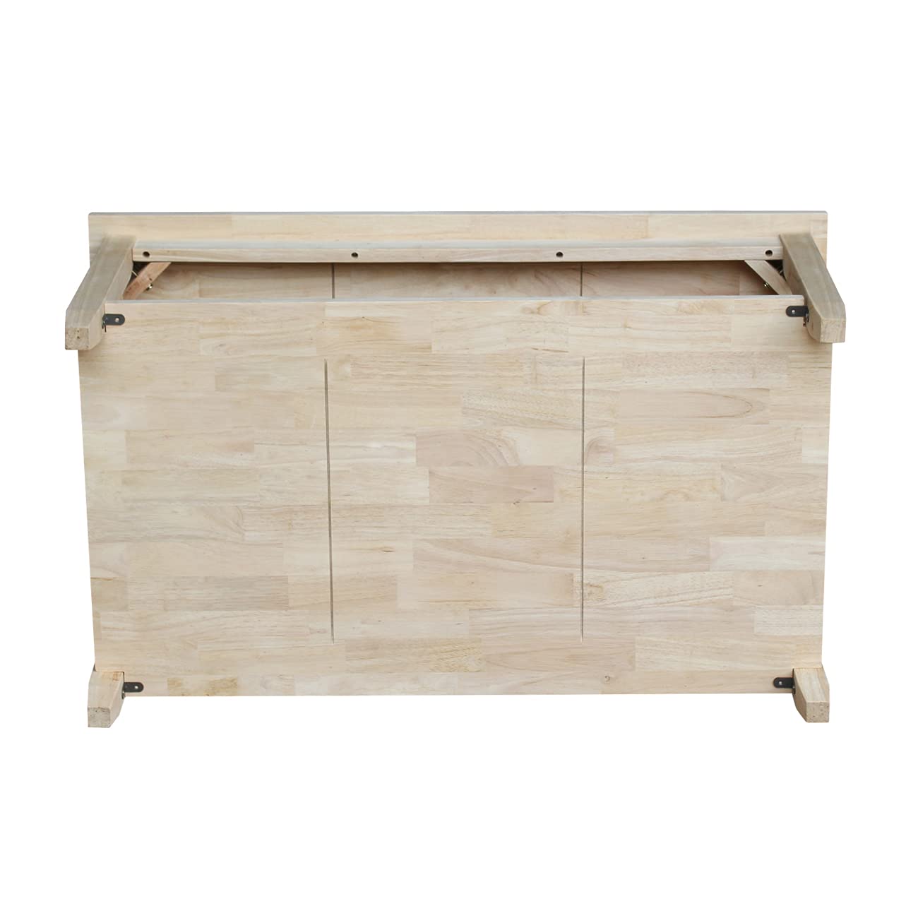 Amazon.com: IC International Concepts Solano Coffee Table, Sturdy Solid  Wood Construction, Spacious Rectangular Design, Perfect for Living Room,  Easy Assembly - Unfinished : Home & Kitchen