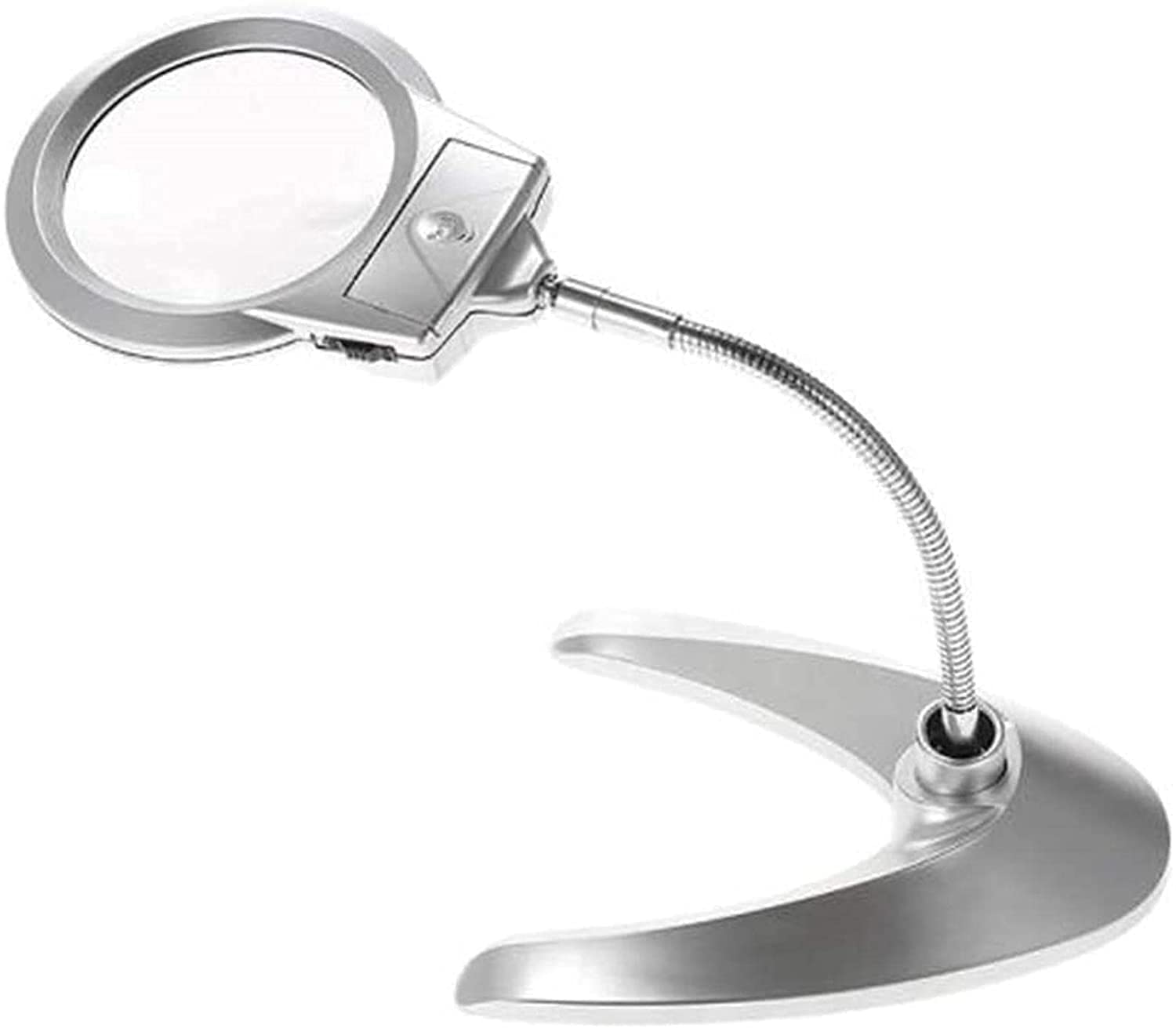 Grande loupe de lecture pliante objectif jumbo argenté